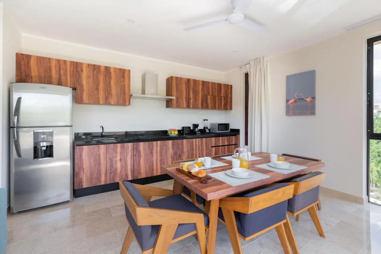 Apartment Aldea Zama 2Br Condo With Rooftop Terrace And Pool Tulum