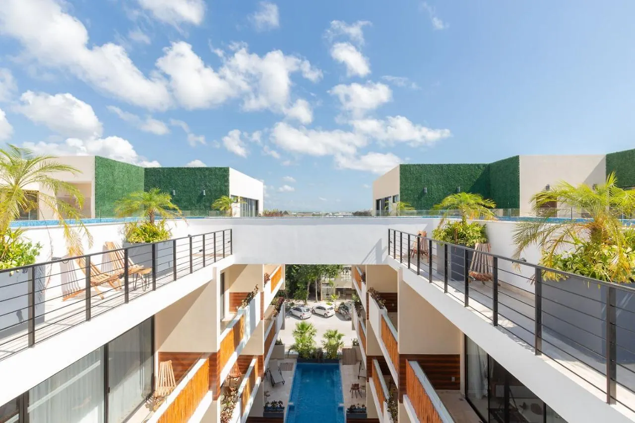 Aldea Zama 2Br Condo With Rooftop Terrace And Pool Tulum Mexico